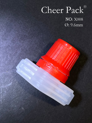Matériau en PE pour les condiments, l' essence de poulet, le masque facial, les cosmétiques, le capuchon en plastique de diamètre intérieur de 9,6 mm