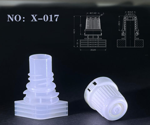 Capuchon en plastique PE avec un diamètre intérieur de 12 mm pour l'eau de Perm et l'huile noire
