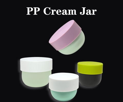 Matériau PP PCR 50ml 100ml 200ml Larges bouteilles pour les cosmétiques Crème glacée, Mousse Cake et glace