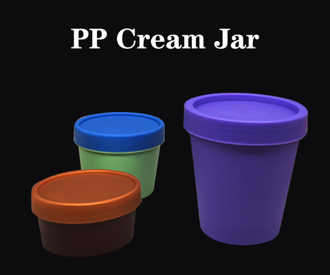 Matériau PP PCR 50ml 100ml 200ml Larges bouteilles pour les cosmétiques Crème glacée, Mousse Cake et glace