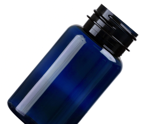 6.75 oz 200 ml Ambre Vert foncé Polyester Produit de santé Emballage en plastique Bouteille Cap 38mm 38-400