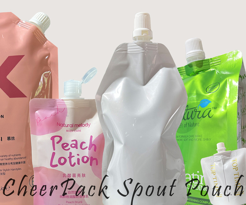 Le bec liquide en plastique professionnel met en sac biodégradable pour l'emballage alimentaire