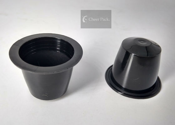 Les capsules rechargeables de couleur de machine enduite entérique noire de café vident la capacité 8 grammes