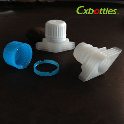 Le bec en plastique professionnel couvre 9,6 millimètres pour le liquide de empaquetage de blanchisserie, aperçu gratuit