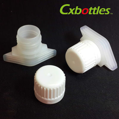 Le bec en plastique professionnel couvre 9,6 millimètres pour le liquide de empaquetage de blanchisserie, aperçu gratuit