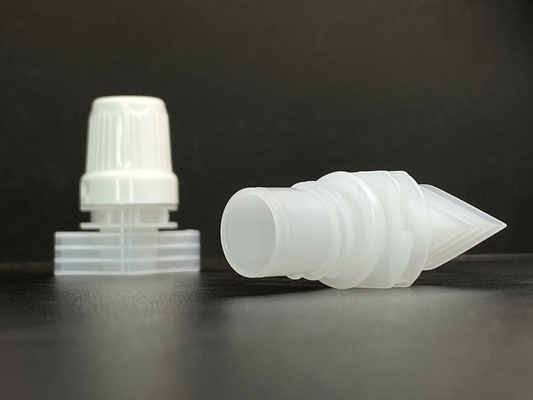 Caps à bec en plastique de 12 mm utilisés sur des sacs debout pour l'emballage des aliments et des cosmétiques