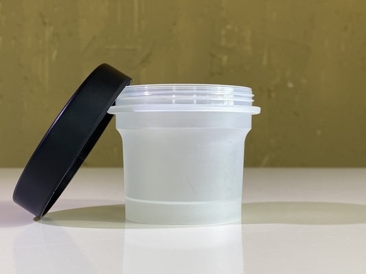 100 ml de crème en pot emballage cosmétique hauteur totale 60 mm