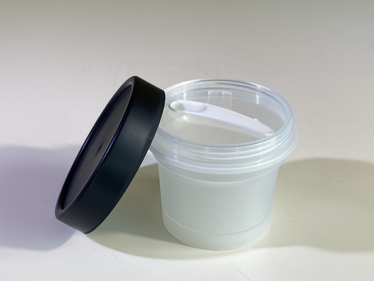 100 ml de crème en pot emballage cosmétique hauteur totale 60 mm