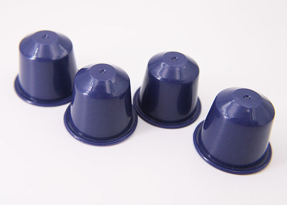 Emballage vide de capsule de café soluble pour le bleu de plastic d'expresso