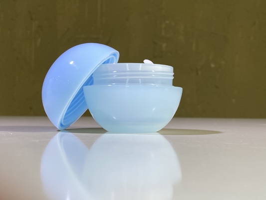 50 ml pot en PP à double couche pour crème cosmétique