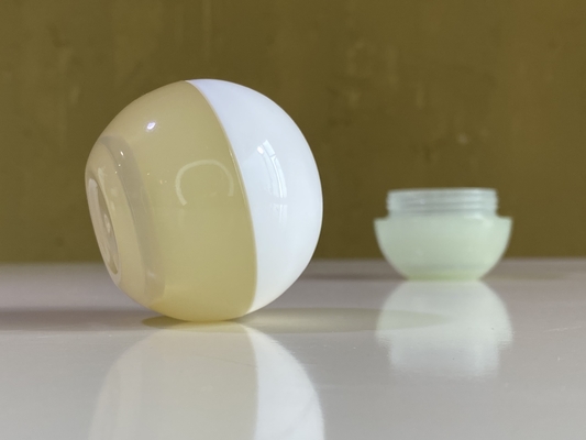 Produits alimentaires 30 ml pot en PP à double couche pour crème cosmétique