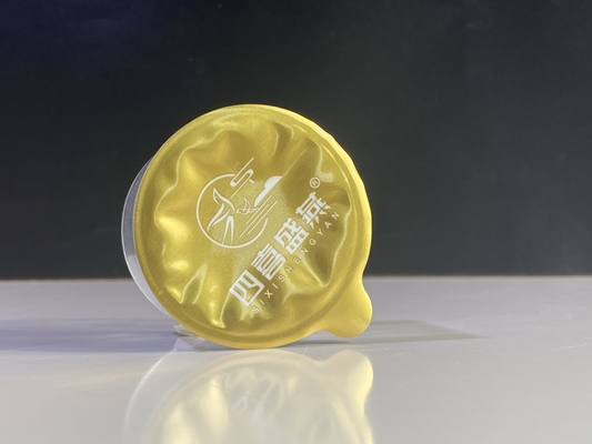 Couvercle en papier d'aluminium étanche à la chaleur Couvercle composite pour la bouteille de verre PS