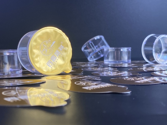 Couvercle en papier d'aluminium étanche à la chaleur Couvercle composite pour la bouteille de verre PS