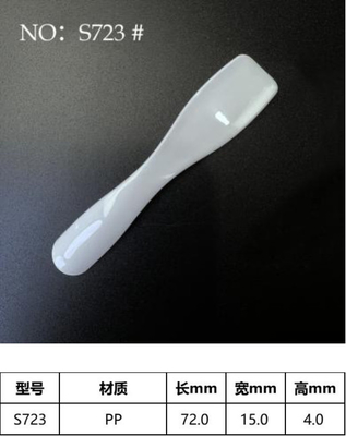 72.3mm Spatule cosmétique Pour la crème pour le corps, les yeux, le visage