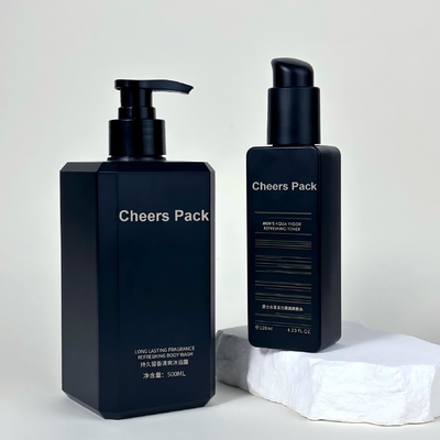 Bouteilles PETG pour lotion de crème cosmétique Essence avec pompe Bouteilles cosmétiques PETG en gros