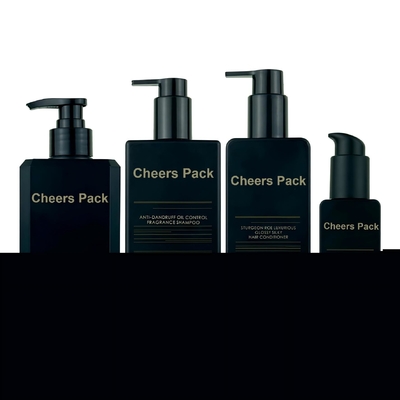 Bouteilles PETG pour lotion de crème cosmétique Essence avec pompe Bouteilles cosmétiques PETG en gros