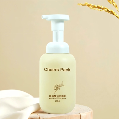 Bouteille de mousse en PET de 500 ml Pour les produits cosmétiques mousse lotion shampooing Scream