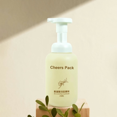 Bouteille de mousse en PET de 500 ml Pour les produits cosmétiques mousse lotion shampooing Scream