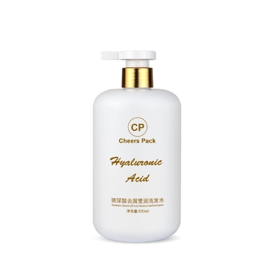 Emballage cosmétique en plastique pour animaux de compagnie 500 ml Bouteille de pompe de lotion shampooing