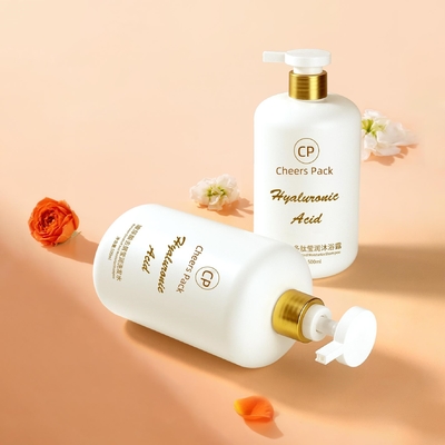 Emballage cosmétique en plastique pour animaux de compagnie 500 ml Bouteille de pompe de lotion shampooing
