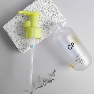 Bouteille de shampooing à fond rond Emballage Presse Bouteille d'huile de bain Bouteille de gel de douche et de lavage en plastique