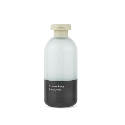 Bouteille de shampooing couleur personnalisée PET 200 ml 300 ml 500 ml Bouteille de shampooing à pression