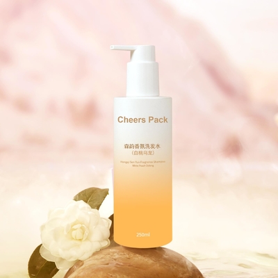 250 ml bouteille de shampooing de bain coloré en PET de mode avec pompe étanche Dispenser pour coiffure