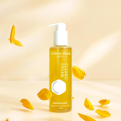 Bouteille d'emballage d'huile essentielle pour le corps 150 ml 210 ml Bouteille de pompe à huile pour cheveux