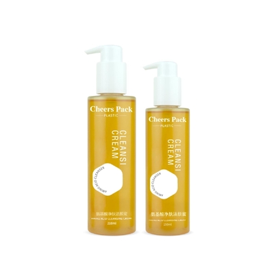 Bouteille d'emballage d'huile essentielle pour le corps 150 ml 210 ml Bouteille de pompe à huile pour cheveux