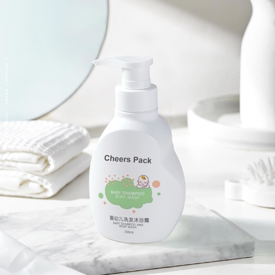 Bouteille à mousse en plastique de 350 ml pour les cosmétiques Bouteille à mousse à mousse en plastique vide Bouteille à mousse de luxe