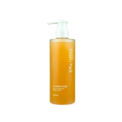 La mode de luxe 400 ml Bouteille PET ovale personnalisée Emballage pour l' huile de démaquillage