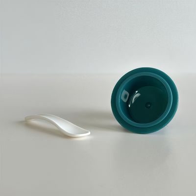 Gobelets en plastique PP 10 ml avec logo personnalisé pour crèmes cosmétiques avec couvercle en feuille d'aluminium