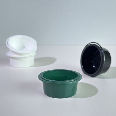 Gobelets cosmétiques jetables en PP de 25 ml avec couvercle en aluminium
