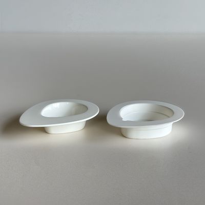 Gobelets cosmétiques jetables en PP 3,5 ml 5,5 ml avec couvercle en aluminium