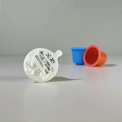 Gobelet jetable en plastique PP de 10 ml avec couvercle en feuille d'aluminium pour l'emballage alimentaire