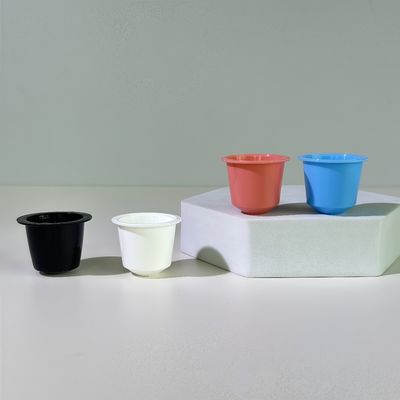 Gobelet jetable en plastique PP de 10 ml avec couvercle en feuille d'aluminium pour l'emballage alimentaire