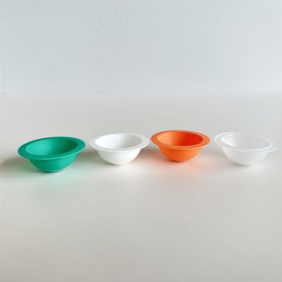 Coupelle à gelée hémisphérique en PP de 10 ml pour cosmétiques, personnalisable