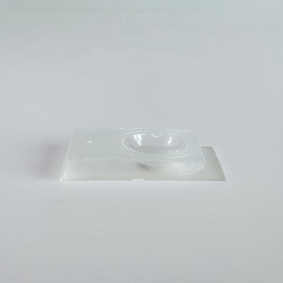 Gobelets en plastique PP jetables 0, 2 g Capacité avec couvercle en aluminium