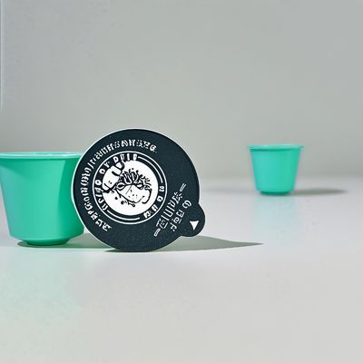 Gobelets jetables en plastique PP de 10 ml avec couvercles en feuille d'aluminium