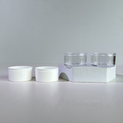 Coupe en plastique PP/PS de 30 ml avec couvercle en papier d'aluminium pour emballage alimentaire