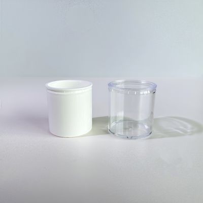 65 ml de tasse en plastique PP/PS avec couvercle en papier d'aluminium pour emballage alimentaire