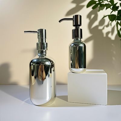 Flacon PET de luxe de 100 ml de capacité et de forme bombe pour sérum capillaire et soin de la peau, shampooing, gel douche, crème pour le visage