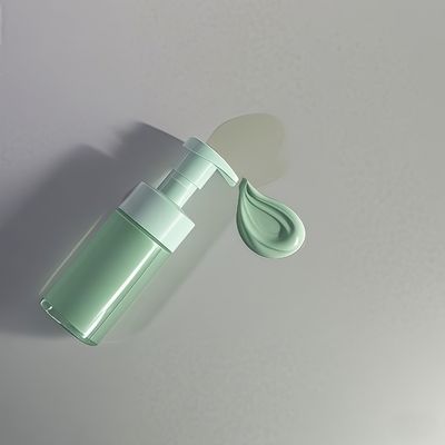 Bouteille cosmétique en plastique de 100 ml 120 ml 160 ml Bouteille en PET pour shampooing Lotion lavage du corps avec pompe à pression et couleur personnalisée