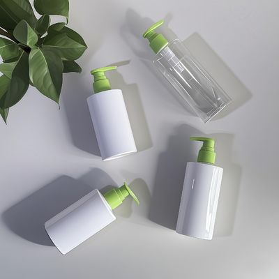 Bouteille de pompe cosmétique en PET de 200 ml à 280 ml avec étanchéité par pompe à pression pour emballage de sérum de lotion et de gel de douche
