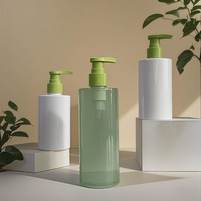 Bouteille de pompe cosmétique en PET de 200 ml à 280 ml avec étanchéité par pompe à pression pour emballage de sérum de lotion et de gel de douche