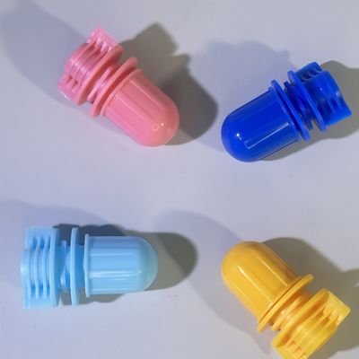 Tête de balle de 12 mm en plastique PE de qualité alimentaire, bouchon portable pour le shampooing, les produits cosmétiques, l'emballage, le bouchon à vis pour les poches à bouchon