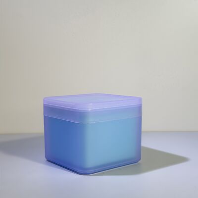 100 lingettes coton pour soins de la peau en gros, pots en plastique avec doublure PP amovible, qualité alimentaire pour marques cosmétiques/OEM