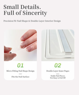 Tableau d'affichage de l'art des ongles acrylique magnétique transparent amovible 120/180/240 couleurs livre Outil en plastique pour les ongles