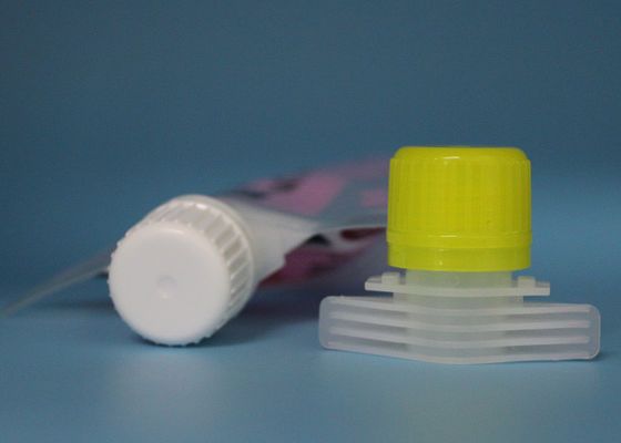 Le bec en plastique d'anneau de larme facile couvre normal pour le paquet de pâte de médecine