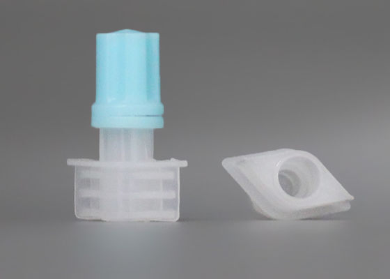 Cinq millimètres versent le plastique de PE de couvertures de bec pour l'emballage de poche de soins de la peau